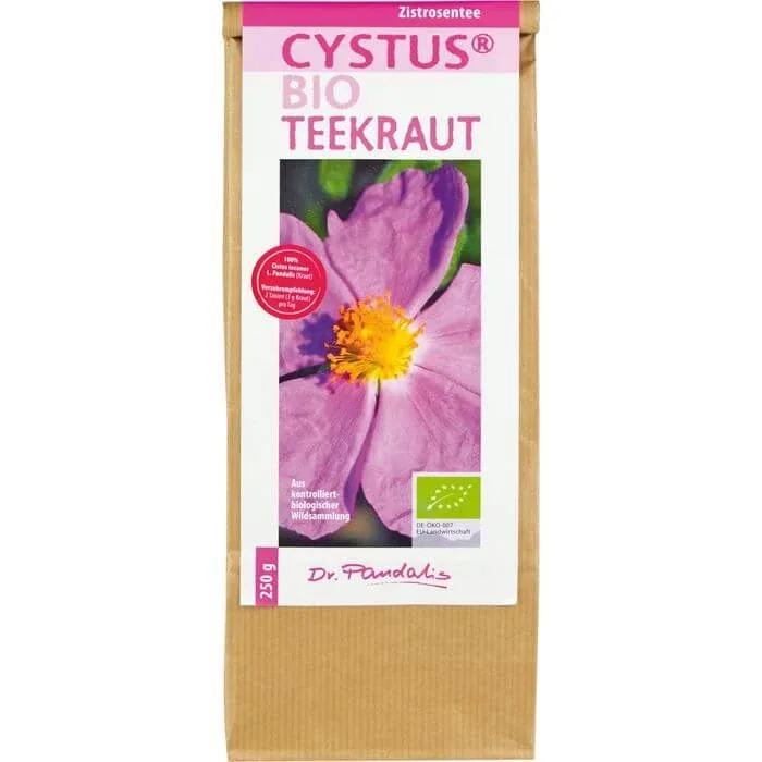 CYSTUS Organic Herbal Tea Dr.Pandalis 250 g — preț și oferte