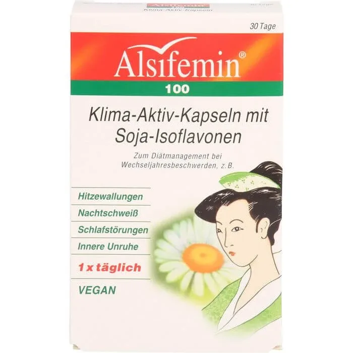 ALSIFEMIN 100 Climate Active cu soia 1x1 Capsule 30 Capsule — preț și oferte
