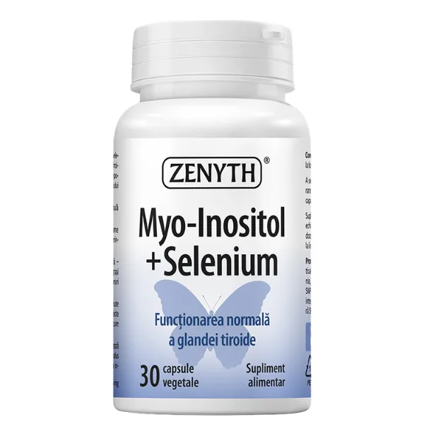 Myo-Inositol + Seleniu, Zenyth | 30 capsule — preț și oferte