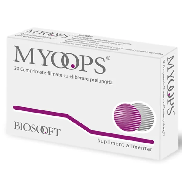 Myoops, Biosooft | 30 comprimate — preț și oferte