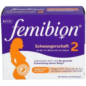 FEMIBION 2 Pachet Combi Sarcină 56 buc.