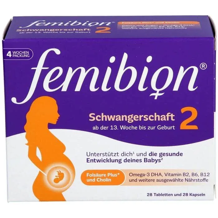 FEMIBION 2 Pachet Combi Sarcină 56 buc. — preț și oferte