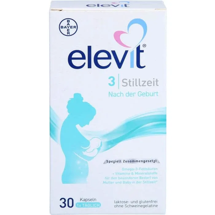 ELEVIT 3 Lactație Softgels 30 Capsule — preț și oferte