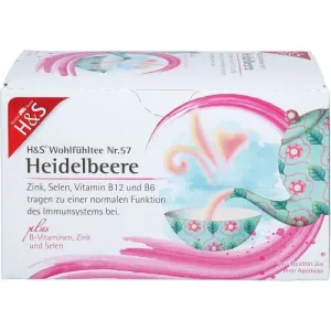 H&S Blueberry cu B-vitamine zinc și seleniu 50 g comprimat