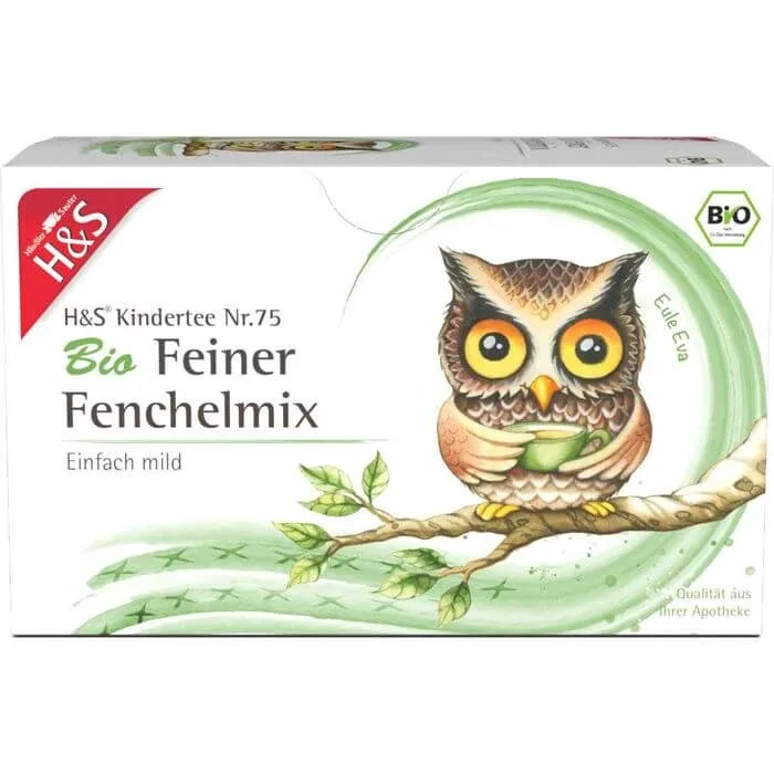 H&S Organic Baby and Children's Tea Fine Fennel Mix 30 g — preț și oferte