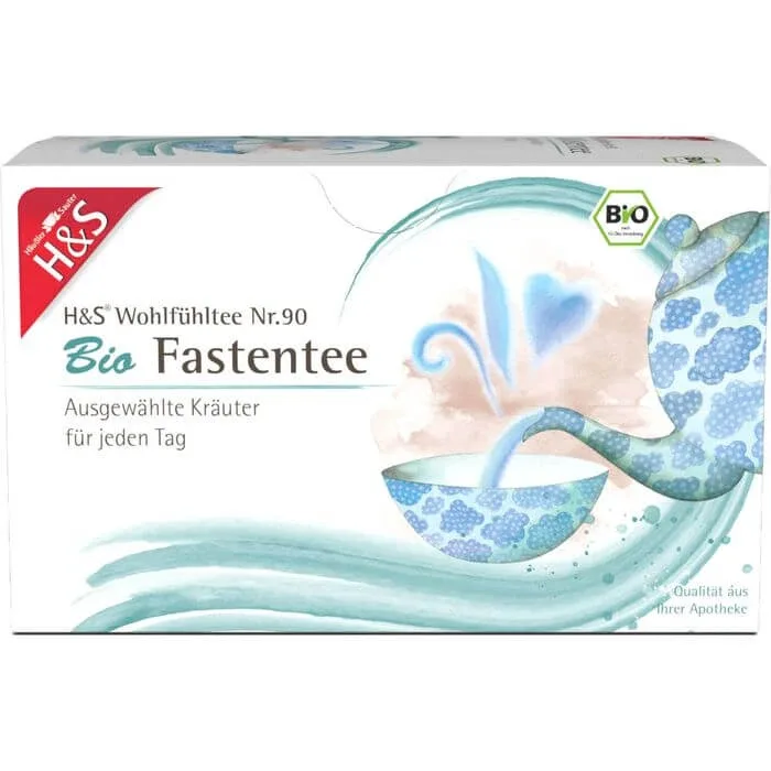 H&S Organic Fasting Tea Filtru sac 30 g — preț și oferte