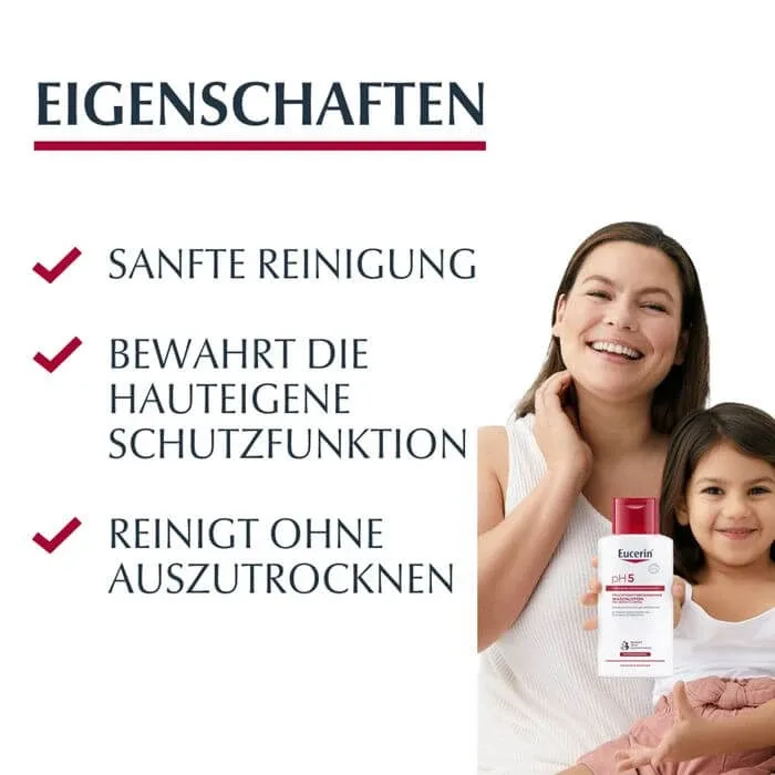 EUCERIN pH5 loțiune de spălare pentru piele sensibilă 200 ml — preț și oferte