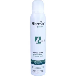 ALLPRESAN diabetic Inten.+Repair cu spumă de uree-Cr. 200 ml
