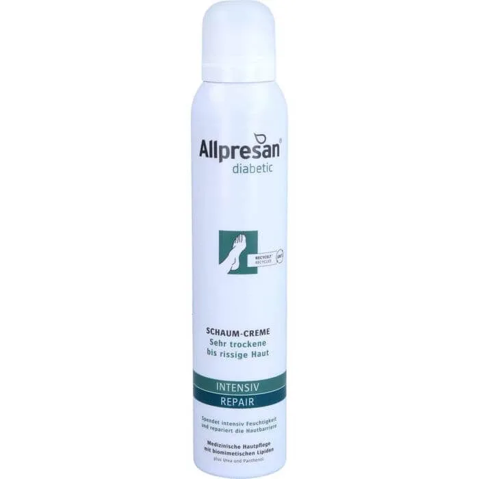 ALLPRESAN diabetic Inten.+Repair cu spumă de uree-Cr. 200 ml — preț și oferte