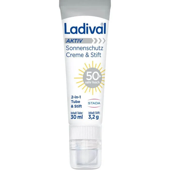 LADIVAL Active Sun Protection Cream & Stick SPF 50+ 30 ml — preț și oferte