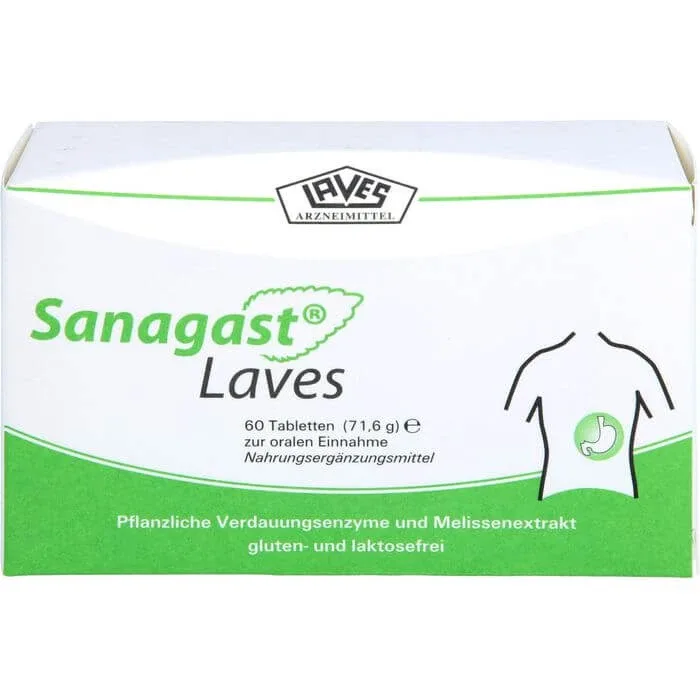 SANAGAST Laves Tablete 60 Capsule — preț și oferte