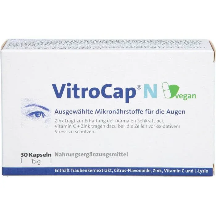 VITROCAP N capsule vegane 30 buc. — preț și oferte