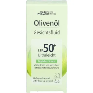 FLUID FACIAL CU ULEI DE OLIV SPF 50+ 50 ml