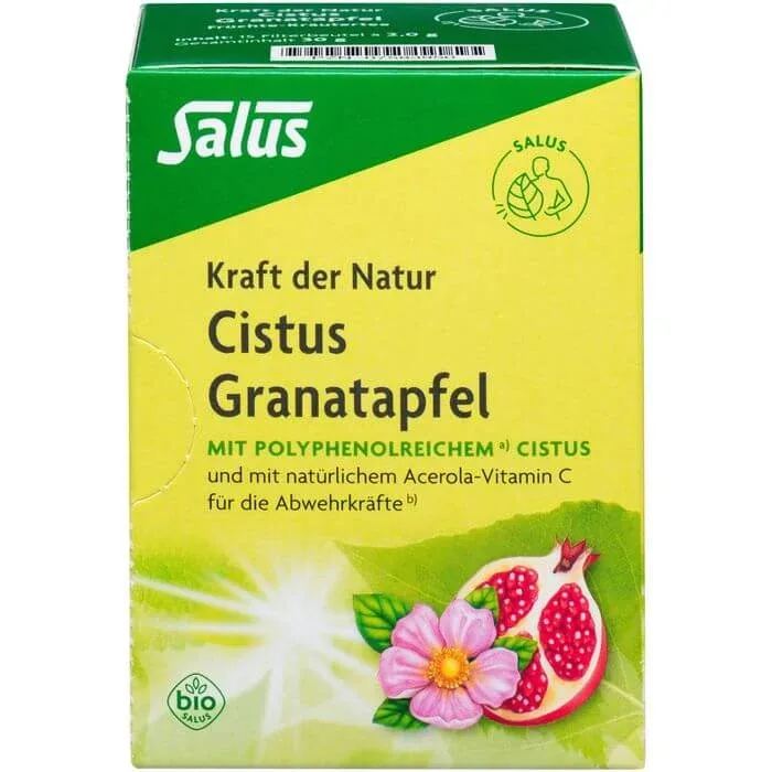 CISTUS GRANATAPFEL Tea Power of Nature Salus Fbtl. 15 St. Salus Haus — preț și oferte