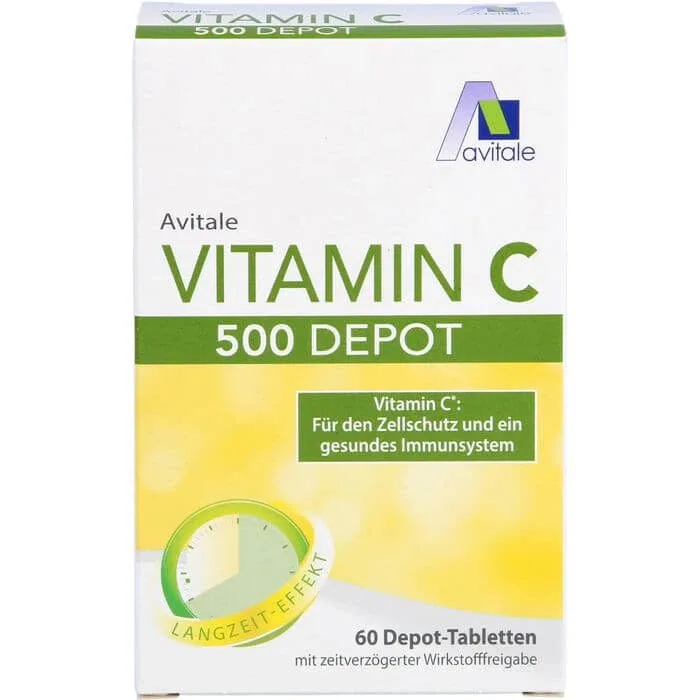 VITAMINA C 500 mg Depot Tablete 60 Capsule — preț și oferte