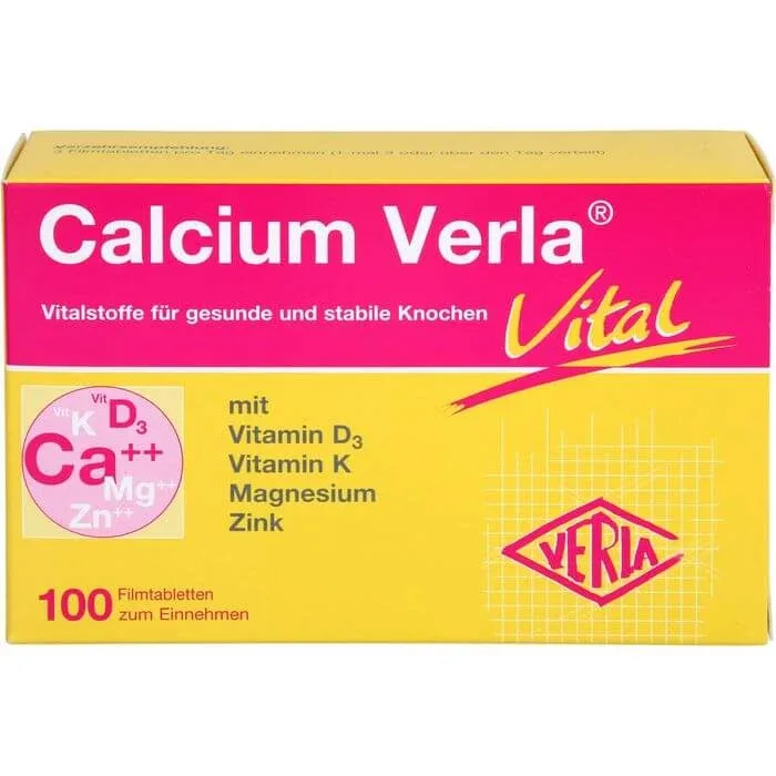 CALCIUM VERLA Vital comprimate filmate 100 Capsule — preț și oferte