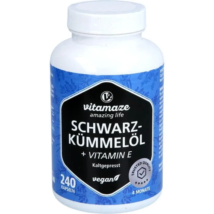 BLACK COW OIL Capsule+Vitamina E 240 Capsule — preț și oferte