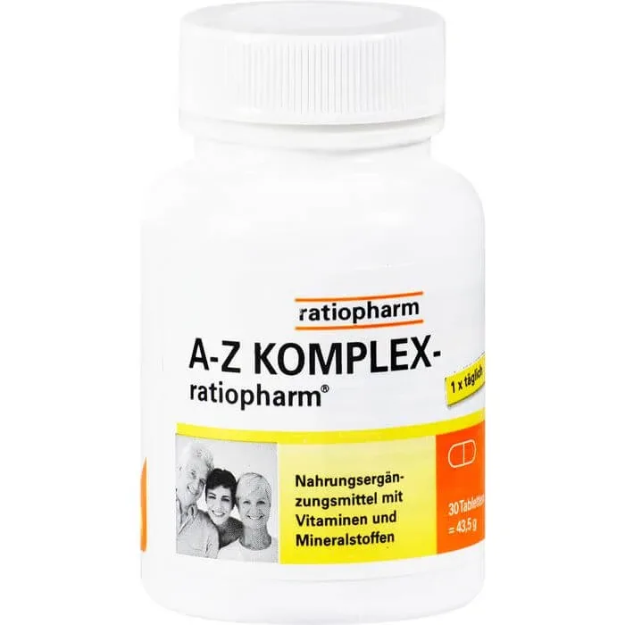 A-Z Complex-ratiopharm Tablete 30 Capsule — preț și oferte