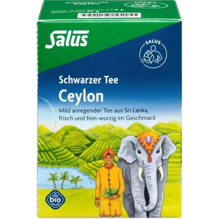 CEYLON ceai negru organic Salus pungi filtru 15 buc. Salus Haus — preț și oferte