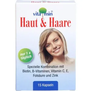 PIELE & PĂR VITAMINE Natur Pharma Capsule 15 Capsule