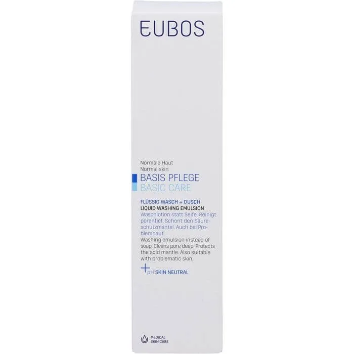 EUBOS LICHID albastru neparfumat cu dozator 400 ml — preț și oferte