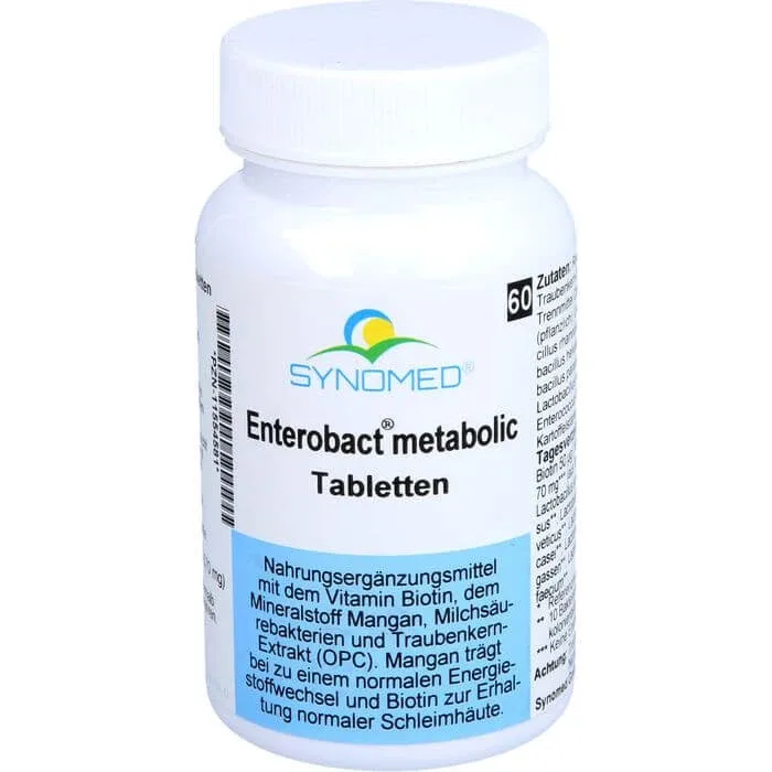 ENTEROBACT comprimate metabolice 60 buc. — preț și oferte