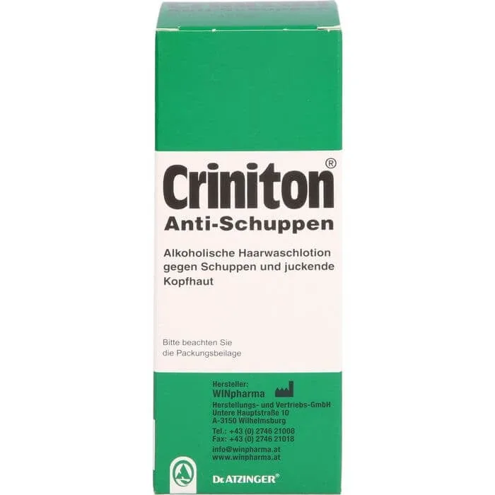 Soluție anti-mătreață CRINITON 125 ml — preț și oferte