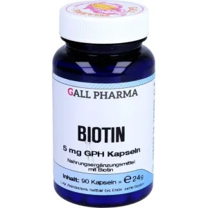 BIOTIN 5 mg GPH Capsule 90 Capsule