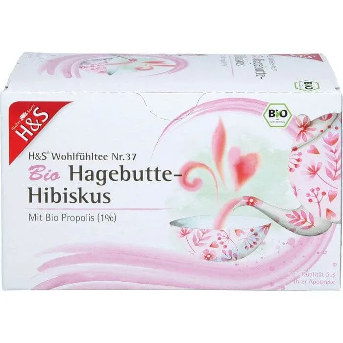 H&S Organic Rosehip-Hibiscus Filtru sac 60 g — preț și oferte
