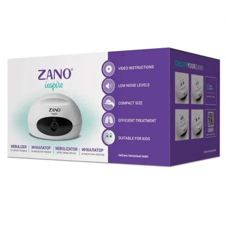Nebulizator cu compresor pentru copii si adulti Zano Inspire, Unicoms HONSUN CO. — preț și oferte
