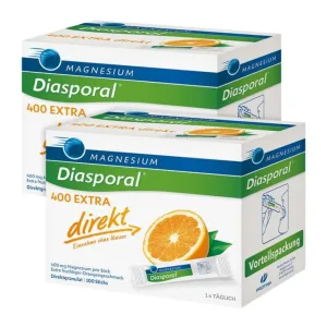 Pachet dublu Magnesium-Diasporal 400 EXTRA 2X100 St