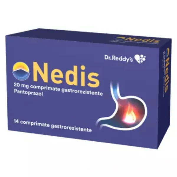 Nedis 20 mg, Dr.Reddys | 14 comprimate — preț și oferte