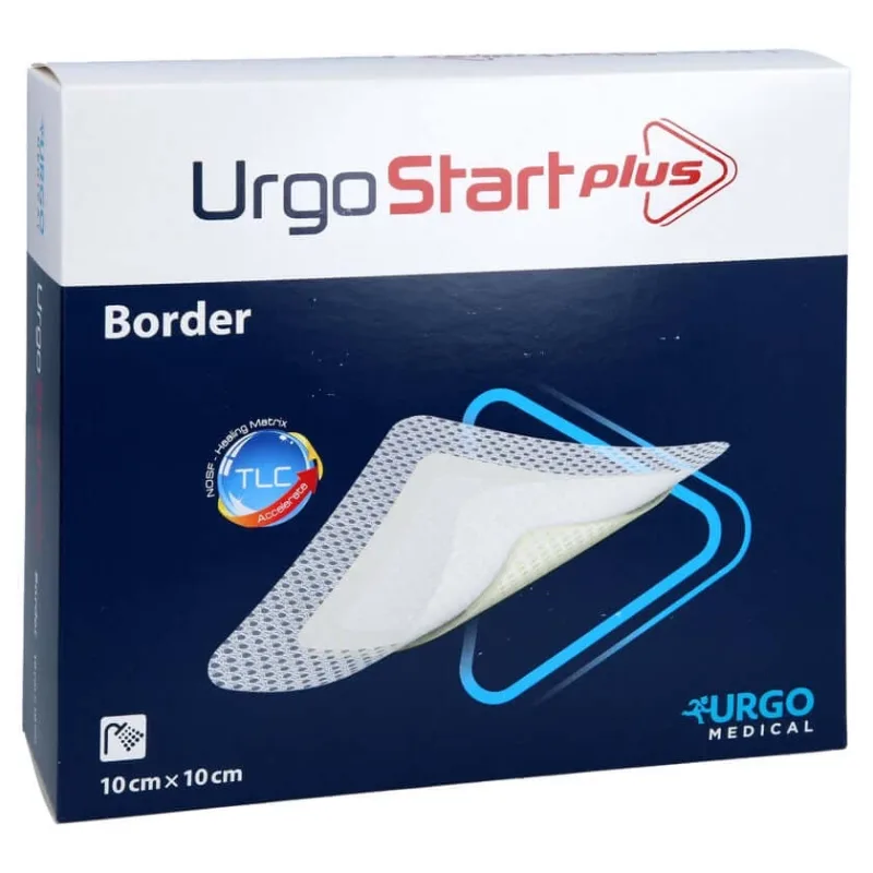 Urgostart Plus Bordură 10x10 Cm Pansament pentru plăgi 10 buc — preț și oferte