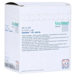 Comprese nețesute sterile 5x5 cm 4fac 25X2 buc