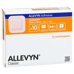 Allevyn adeziv 10x10 cm pansament adeziv 10 buc.