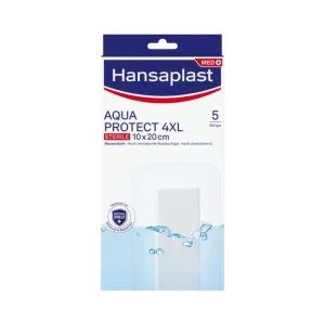 Hansaplast Aqua Protect Pansament steril pentru plăgi 5 buc.