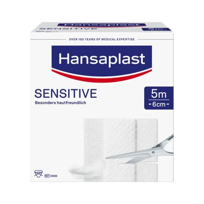 Hansaplast Rola de ipsos sensibil, 5m x 6cm 1 buc — preț și oferte
