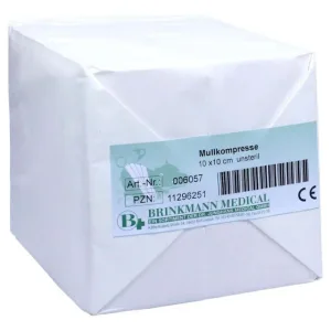Comprese de tifon 10x10 cm nesterile 8 ori 100 buc.