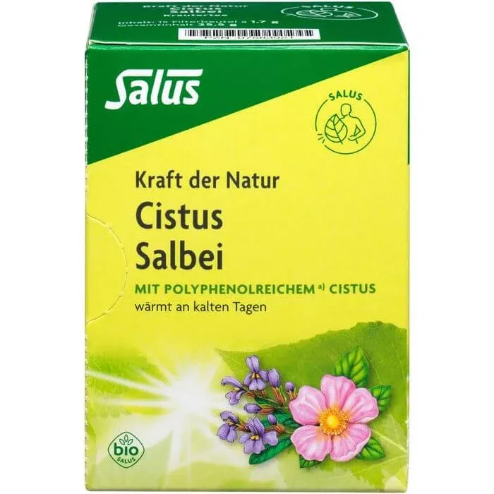 CISTUS SALBEI Ceai din plante Puterea naturii Salus Fbtl. 15 St. Salus Haus — preț și oferte