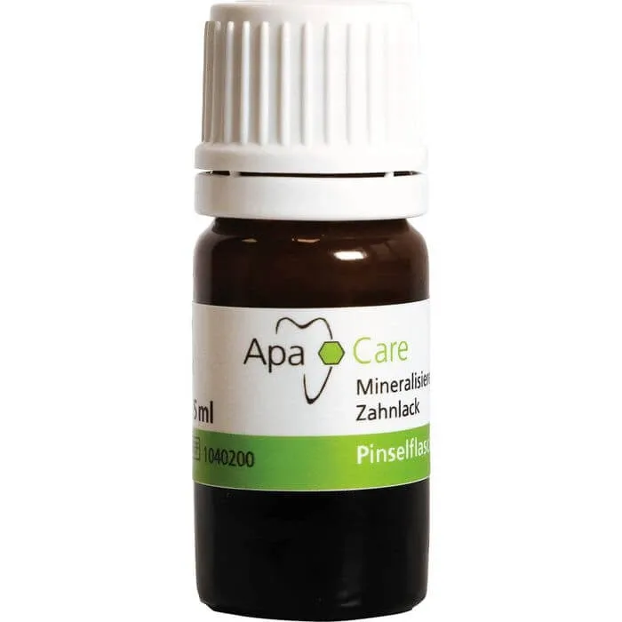 Sticluță cu perie pentru lac de dinți APACARE 5 ml — preț și oferte
