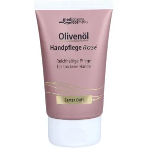 CREMĂ DE ÎNGRIJIRE A MÂINILOR CU ULEI DE OLIV Trandafir 50 ml