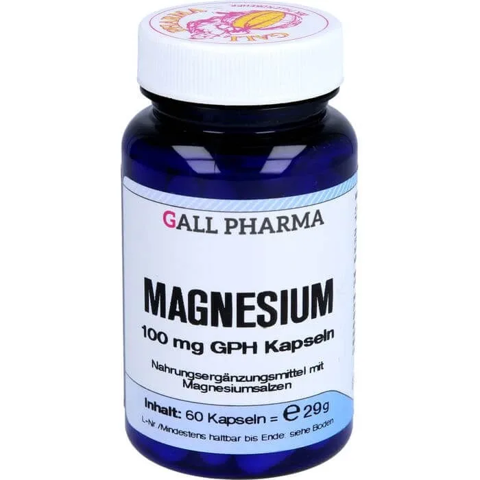 MAGNEZIU 100 mg GPH Capsule 60 Capsule — preț și oferte
