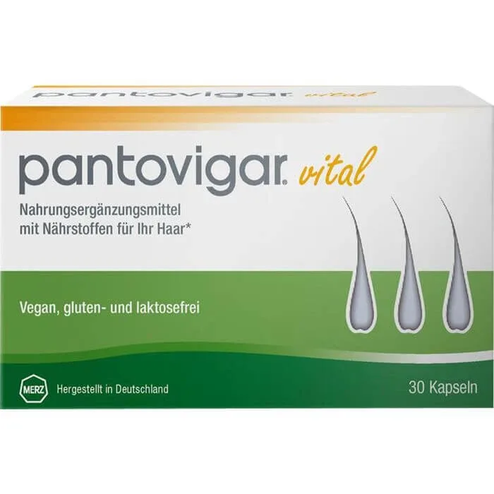 PANTOVIGAR capsule vitale cu nutrienți pentru păr 30 buc. — preț și oferte