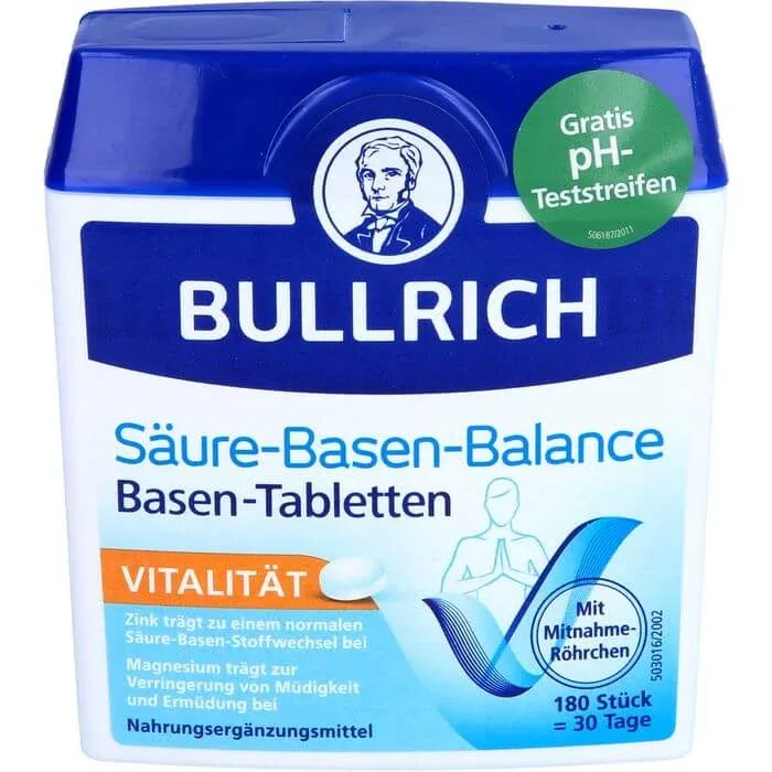 BULLRICH Acid Base Balance Tablete 180 Capsule — preț și oferte