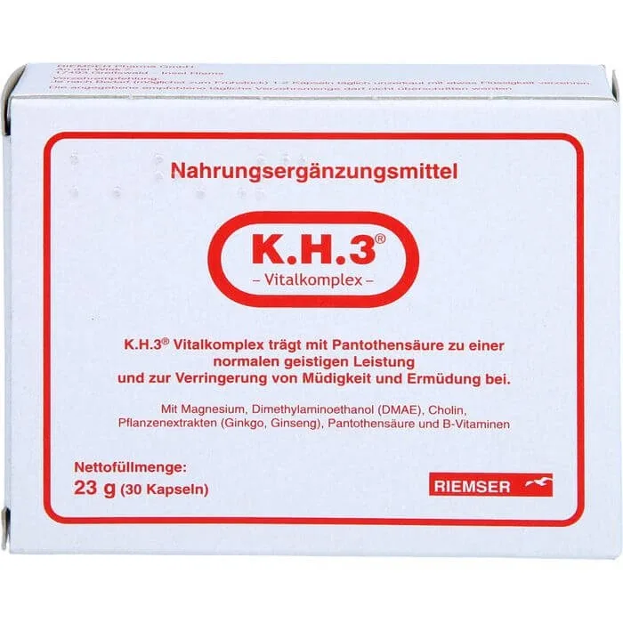 K.H.3 Vital Complex Capsule 30 Capsule — preț și oferte
