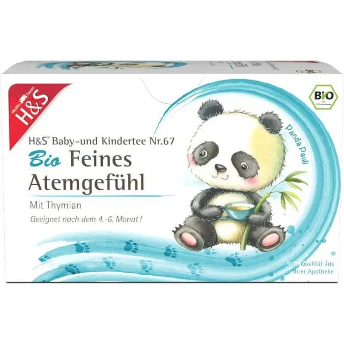 H&S Organic Fine Breath Ceai pentru bebeluși și copii 24 g — preț și oferte
