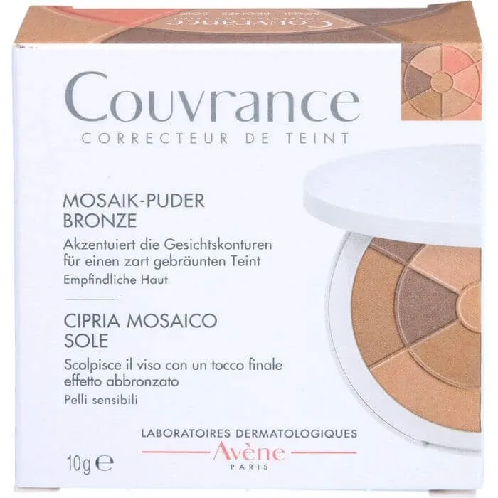 AVENE Couvrance Mosaic Powder bronz cu burete 10 g — preț și oferte