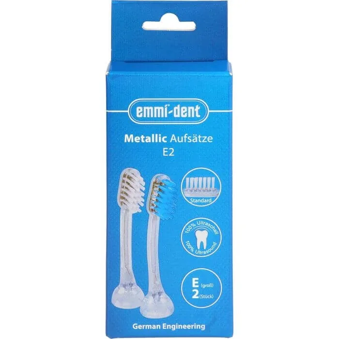 EMMI-DENT Cap perie cu ultrasunete adulți 2 buc. — preț și oferte