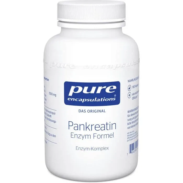 PURE ENCAPSULATIONS Pancreatin Enzyme Formula Caps. 180 Caps. — preț și oferte