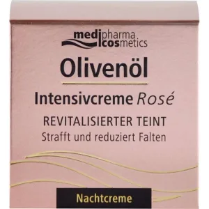 CREMĂ INTENSIVĂ CU ULEI DE OLIVE Cremă de noapte cu trandafiri 50 ml